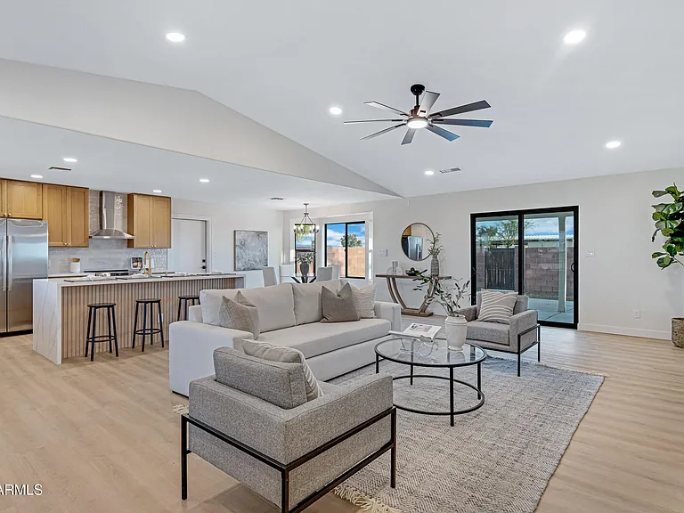 Full flip open floor plan renovation